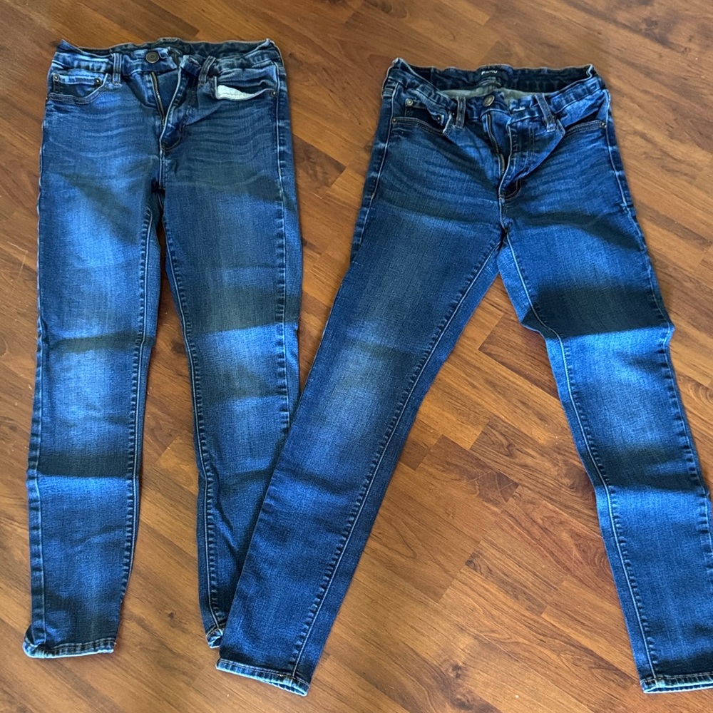 Aeropostale Dark Blue Women's Skinny Jeans
